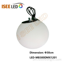 ሙሉ ቀለም DMX 512 Deging RGB LED ኳስ